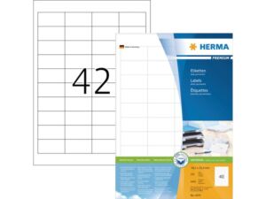 ETIKET HERMA 4474 48.5X25.4MM PREMIUM A4 4000ST