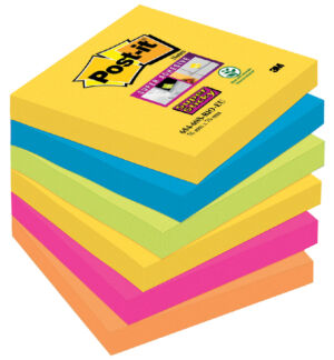 MEMOBLOK 3M POST-IT 654-SSRO 76X76MM RIO