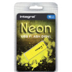 USB-STICK INTEGRAL FD 16GB NEON GEEL