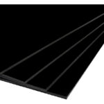 FOAMBOARD 70X100CM 2-ZIJDIG 5MM MAT ZWART