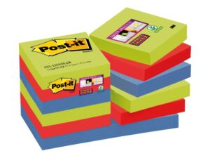 MEMOBLOK 3M POST-IT 622 SUPER STICKY 47.6X47.6 MAR