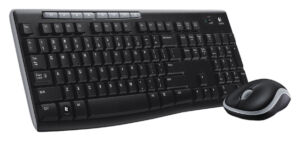 TOETSENBORD LOGITECH MK270 + MUIS DRL AZERTY ZWART