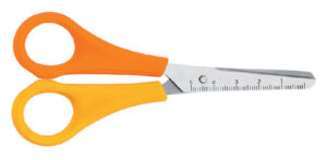 KINDERSCHAAR WESTCOTT RONDE PUNT 130MM LINKS GL/OR