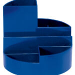 BUREAUSTANDAARD MAUL 41176 ROUNDBOX 12.5CM BLAUW
