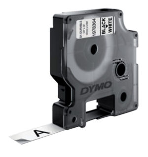 LABELTAPE DYMO 1978364 12MMX5.5M D1 WIT/ZWART