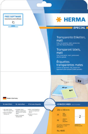 ETIKET HERMA 4683 210X148MM 50ST
