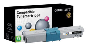 TONERCARTRIDGE QUANTORE OKI 44469706 2K BLAUW