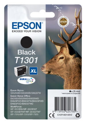 INKCARTRIDGE EPSON T1301 XL ZWART