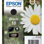 INKCARTRIDGE EPSON 18 T1801 ZWART