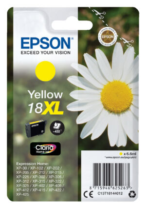 INKCARTRIDGE EPSON 18XL T1814 GEEL