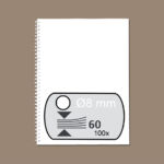 DRAADRUG FELLOWES 8MM 34RINGS A4 WIT