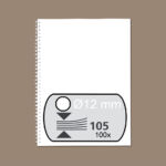 DRAADRUG FELLOWES 12MM 34RINGS A4 WIT
