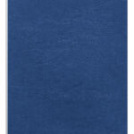 VOORBLAD FELLOWES A4 LEDERLOOK ROYAL BLAUW