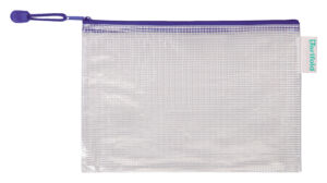 OPBERGTAS TARIFOLD MET RITS A5 BLAUW