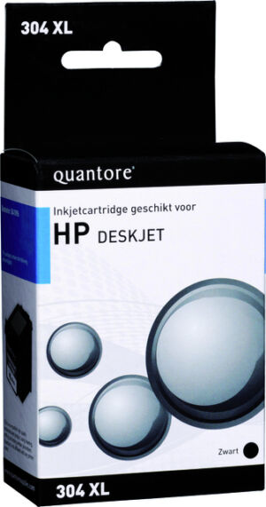 INKCARTRIDGE QUANTORE HP 304XL N9K08AE HC ZWART