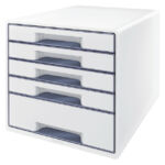 LADENBOX LEITZ WOW 5 LADEN WIT/GRIJS