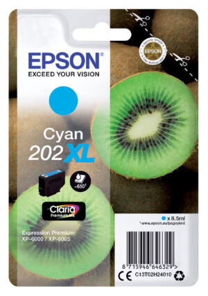 INKCARTRIDGE EPSON 202XL T02H24 BLAUW XL