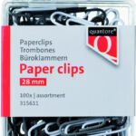 PAPERCLIP QUANTORE 28MM ASSORTI