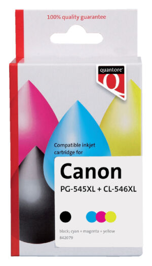 INKCARTRIDGE QUA CAN PG-545XL CL-546XL ZWART KLEUR