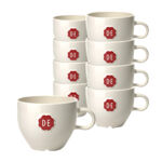 DOUWE EGBERTS CAPPUCCINO KOPJE 180ML 12 STUKS