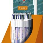 BALPEN BIC 4 KLEUREN MESSAGE