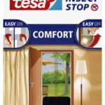 VLIEGENHOR TESA DEUR 55389 1.2X2.2M ZWART