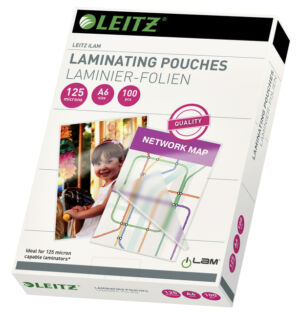LAMINEERHOES LEITZ A6 2X125MICRON EVA