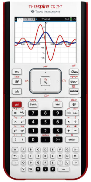 REKENMACHINE TEXAS TI-NSPIRE CX II-T