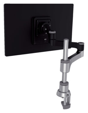 MONITORARM R-GO ZEPHER 4 VERSTELBAAR ZILVER