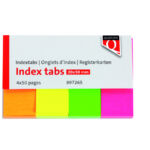 INDEXTABS QUANTORE 20X50MM NEON