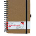NOTITIEBOEK QUANTORE A5 LIJN SPIRAAL KRAFT