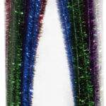 DRAAD CHENILLE FOLIA METALLIC ASSORTI