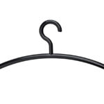 KLEDINGHANGER MAUL ACRYL ZWART 5 STUKS