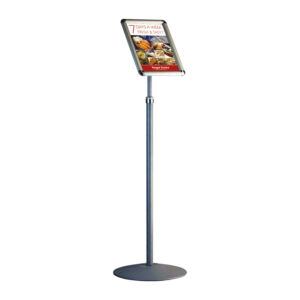 INFOSTANDAARD OPUS 2 TELESCOPISCH INCL A4 25MM KLI