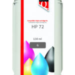 INKCARTRIDGE QUANTORE HP 72 C9374A GRIJS