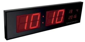 WANDKLOK PEREL MET LED-DISPLAY