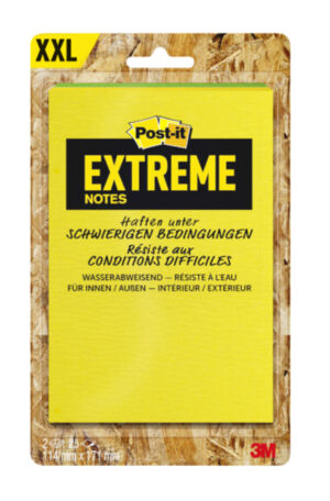 MEMOBLOK POST-IT EXTREME 114X171MM GEEL GROEN