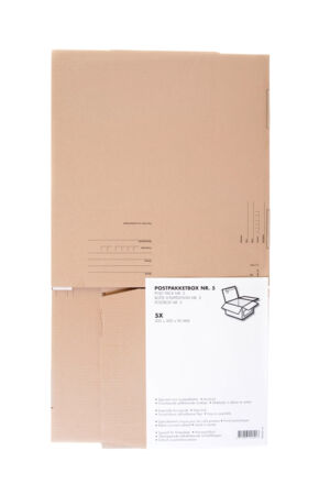 POSTPAKKET BUDGET 5 430X300X90MM BRUIN