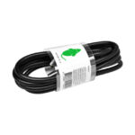KABEL GREEN MOUSE USB C-A 2.0 1METER ZWART
