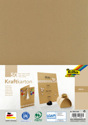 KRAFTKARTON FOLIA DIN A4 230GR