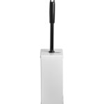 TOILETBORSTEL EURO QUARTZ RVS WIT
