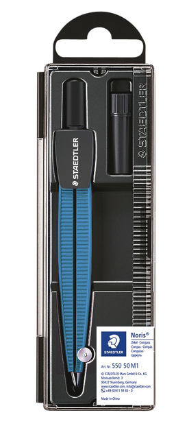 PASSER SCHOOL STAEDTLER NORIS METALLIC BLAUW