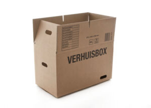 VERHUISDOOS BUDGET 370X650X350MM DUBBELGOLF BRUIN