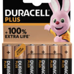 BATTERIJ DURACELL PLUS AA 6ST