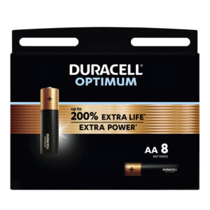 BATTERIJ DURACELL OPTIMUM AA 8ST