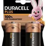 BATTERIJ DURACELL PLUS D 2ST