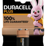 BATTERIJ DURACELL PLUS BLOK 9V 1ST