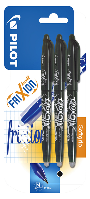 ROLLERPEN PILOT FRIXION ZWART