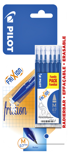 ROLLERPENVULLING PILOT FRIXION BLAUW