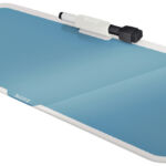 GLAS DESKTOP PAD LEITZ COSY BLAUW